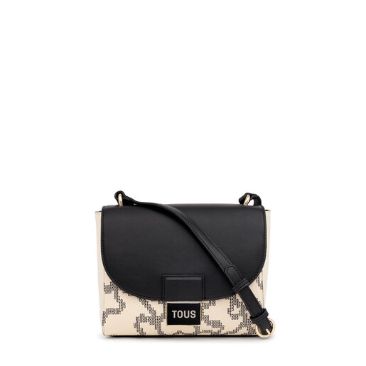 Small Beige Kaos Pix Crossbody Bag TOUS