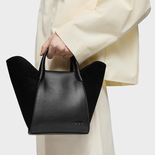 Small black Tote bag TOUS Tulip