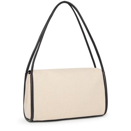Large beige TOUS Empire Cotton Crossbody bag