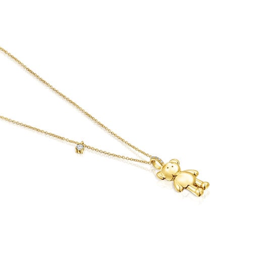 Collar de oro y diamantes TOUS Teddy Bear