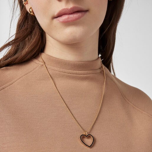 Подвеска-сердце San Valentín со шпинелями