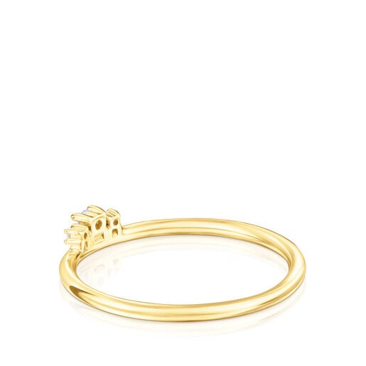 Gold Ring with diamonds Les Classiques