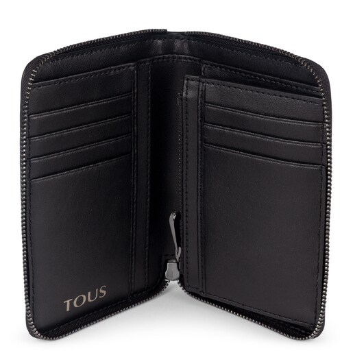 ארנק New Leissa קטן מעור אפור