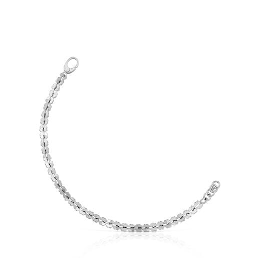 Pulsera cadena de acero con motivos oso Carrusel