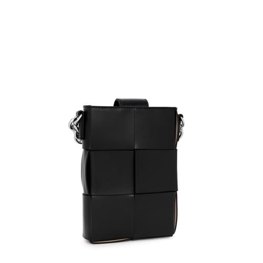 Mini bolso negro y beige TOUS Damas