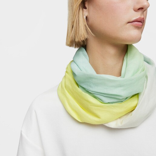 Light yellow Foulard TOUS Ombré