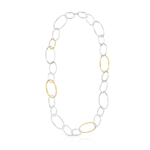 Hav bicolor oval-ring Necklace