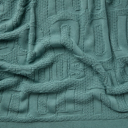 Baby blanket in Nilo TOUS logo mist