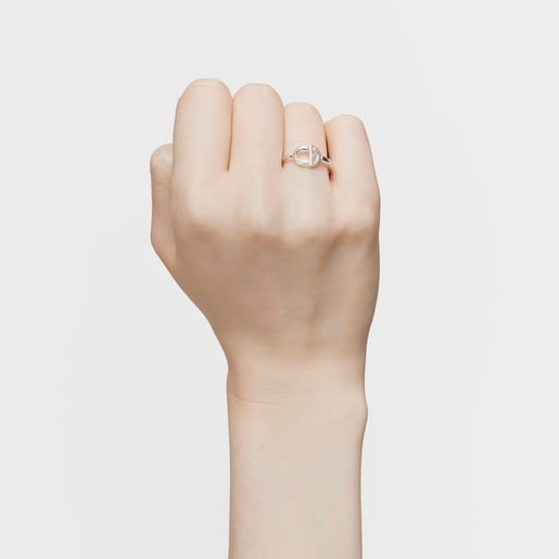 Small silver Ring TOUS MANIFESTO