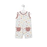 Babygrow s/m curto Art Rosa