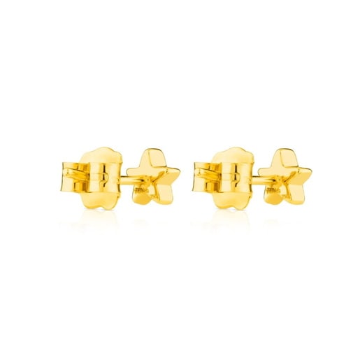 Gold Sweet Dolls XXS Earrings Star motif. Pressure clasp.