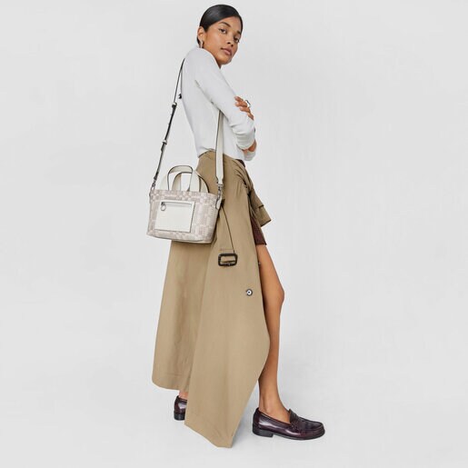 ベージュのスモール・トートバッグ TOUS Cecilia