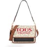 Medium beige Audree Kaos Icon crossbody bag