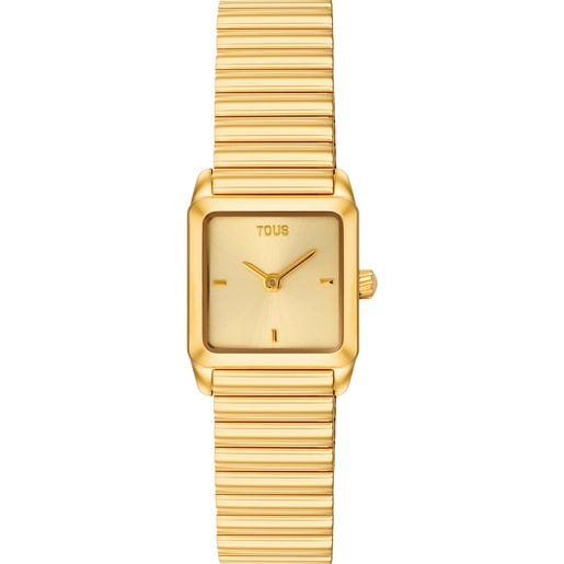 Analog Watch with gold-colored steel bracelet TOUS 1950
