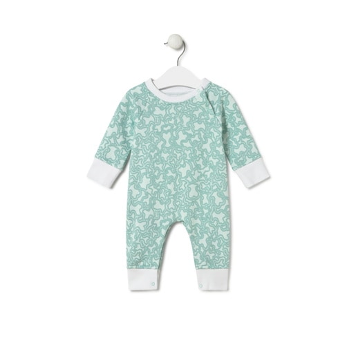 Baby playsuit in KaosP mist
