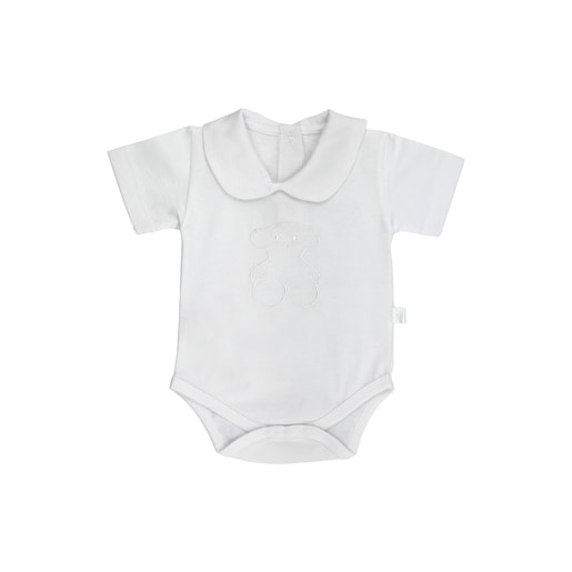 Rise baby neck body in white