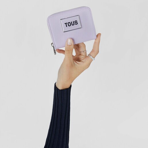 Monedero malva TOUS Sylvia