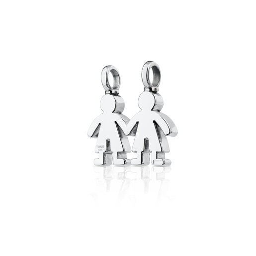 Silver Sweet Dolls boys Pendant