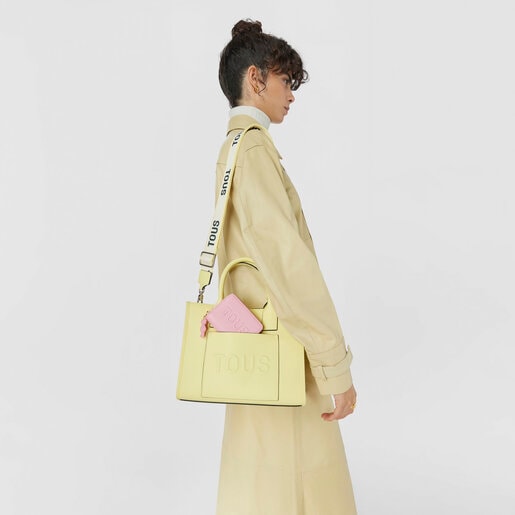 ピンクのコインパース TOUS La Rue