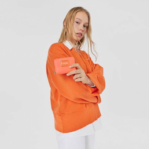 Monedero naranja TOUS Sylvia