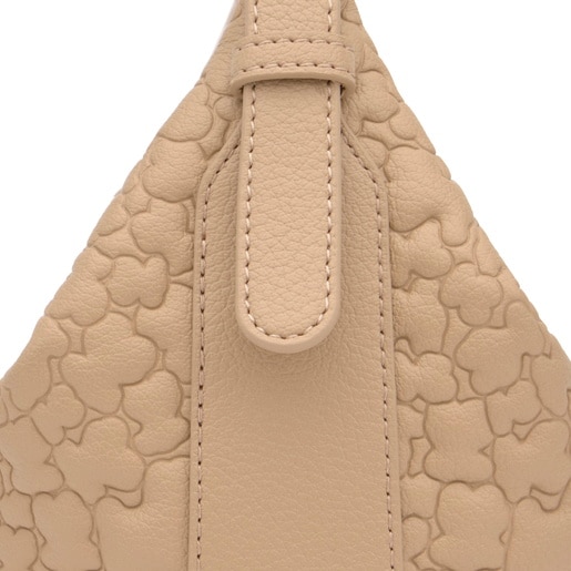 Medium sand-colored Shoulder bag TOUS Puffy Bear