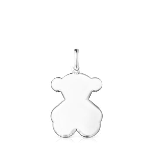 Silver Sweet Dolls bear Pendant