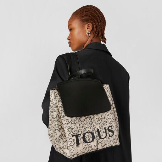 Mochila beige TOUS Kaos Mini Terra