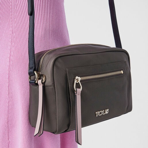 Bandolera mediana Shelby caqui