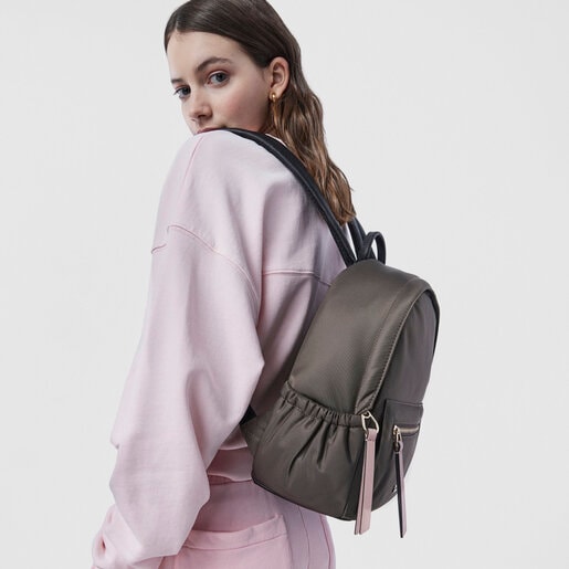 Mochila Shelby caqui