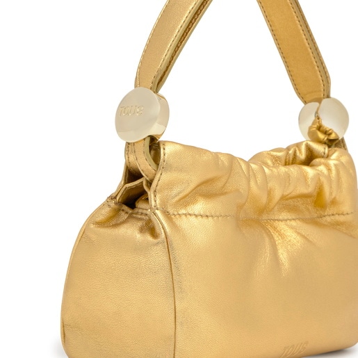 Small gold Crossbody bag TOUS Gloss