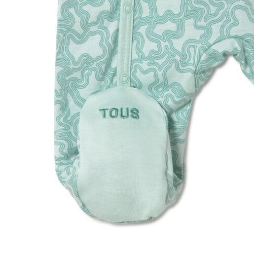 Baby playsuit in KaosP mist