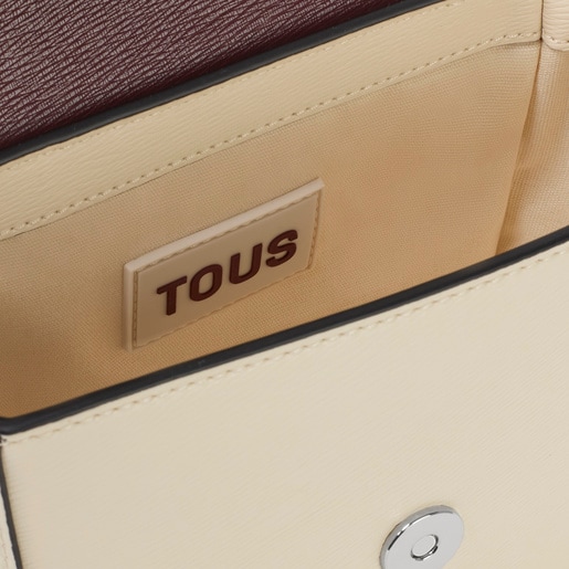 Small beige Crossbody bag TOUS Amanda