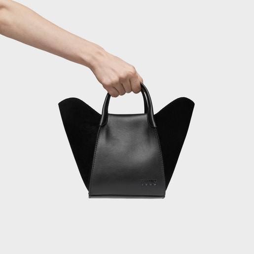 תיק סל TOUS Tulip קטן בצבע שחור