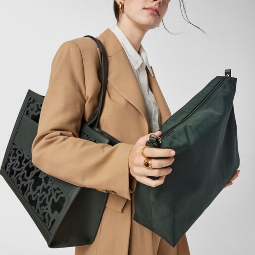 Shopping grande Amaya Kaos Shock verde