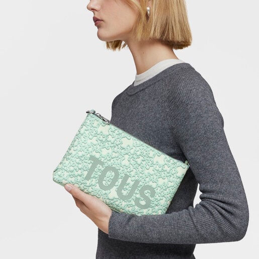 Bandolera Flat menta Kaos Mini Evolution