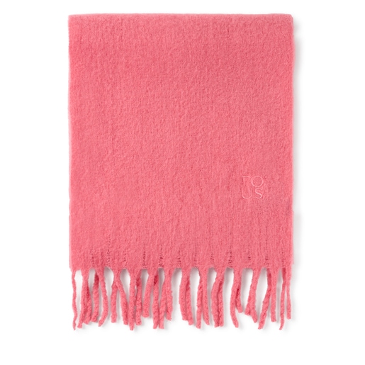 Coral-colored TOUS Olympe Scarf