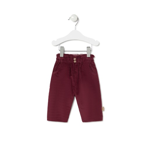Girls outfit in Garnet pink