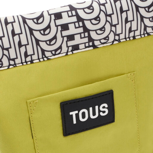 תיק מיני TOUS Cloud Soft שחור ולבן