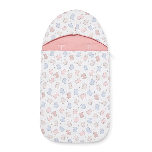 Saco universal de bebé Colors rosa