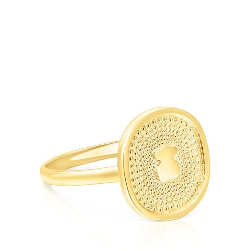 Gold Oursin Ring