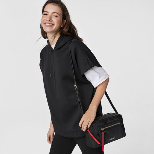 Bandolera mediana Shelby negro