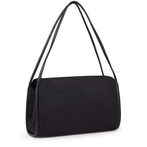 Large black TOUS Empire Cotton Crossbody bag