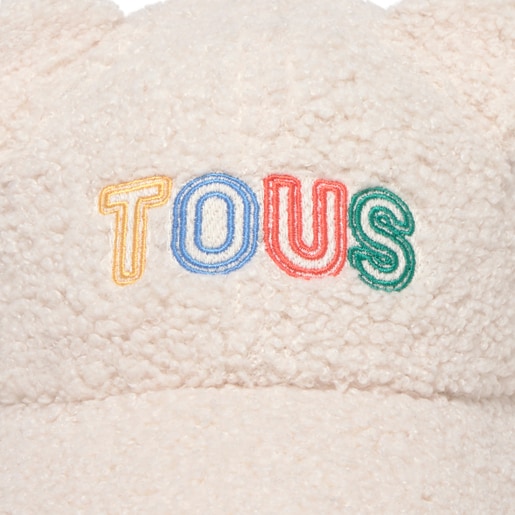 Cap with ears for babies and children in Cap Ecru
