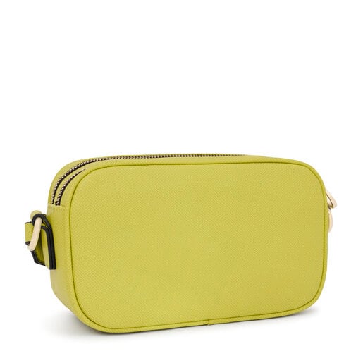 Lime green TOUS La Rue Crossbody reporter bag TOUS