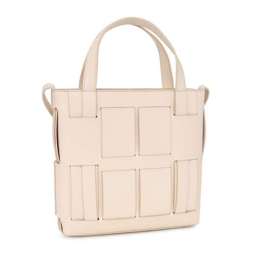 Бежевая сумка-кроссбоди среднего размера TOUS Damas