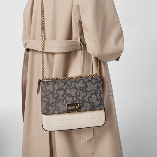 Medium multi beige Kaos Legacy crossbody bag