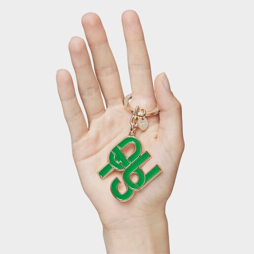 Green Colors Key ring TOUS MANIFESTO