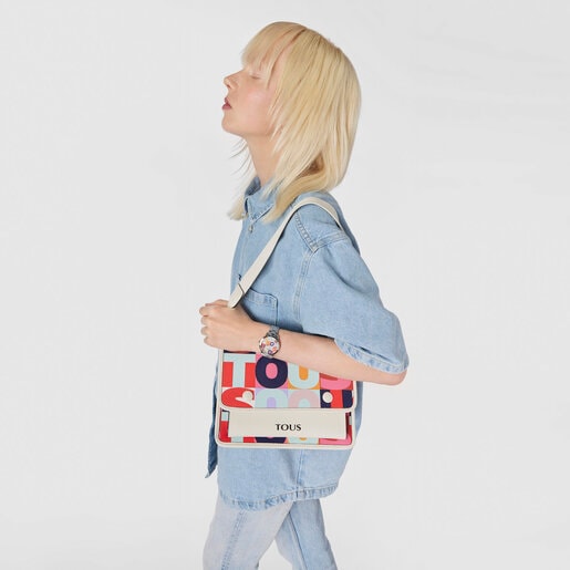 Reloj analógico TOUS Mimic de acero con estampado