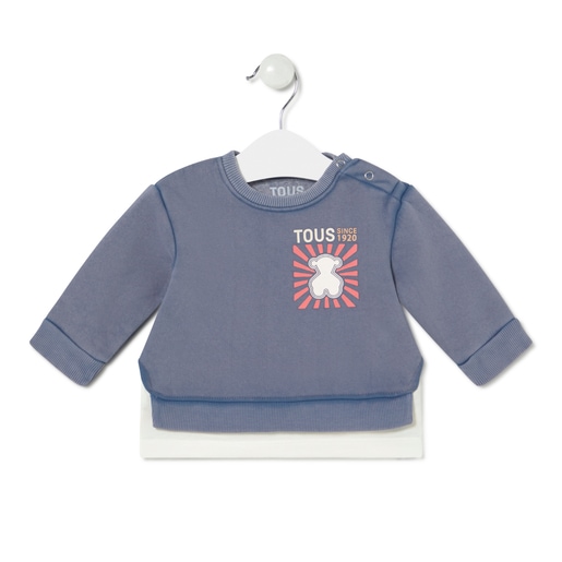 TOUS since 1920 sweatshirt in Casual navy blue