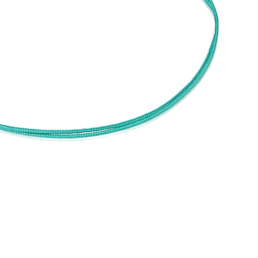 Turquoise nylon TOUS Nylon Basics Necklace | TOUS